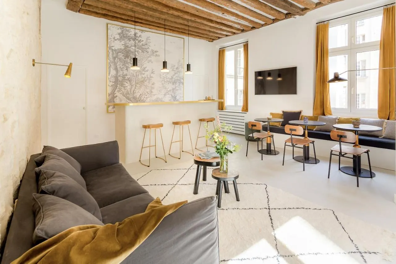 Apartmán Habitat Parisien - 2br-2ba - Marais - De *