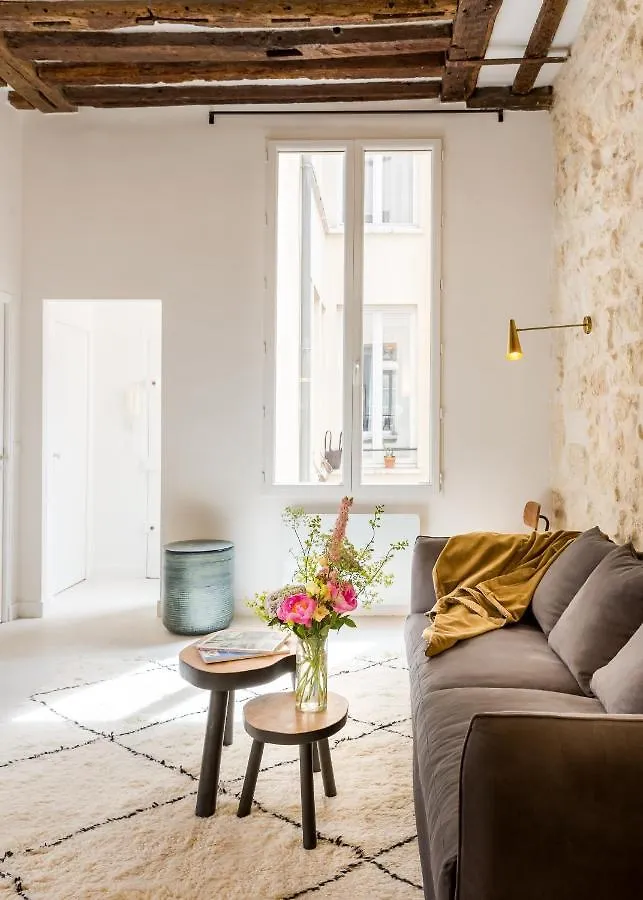 Apartmán Habitat Parisien - 2br-2ba - Marais - De Paříž